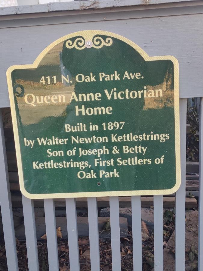 Historic Oak Park Home For 6 / Hemingway District Exteriör bild